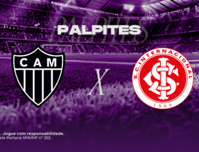banner com brasão do atlético e internacional com identidade visual h2bet