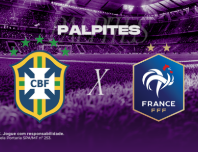 Palpites Brasil x França: odds, estatísticas e como apostar