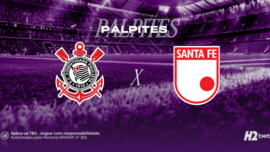Palpites Corinthians x Santa Fe: Odds, palpites e como apostar