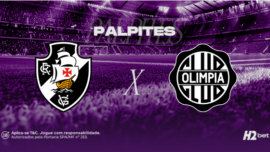 Palpites Vasco x Olimpia: análise completa e odds para apostar na Sul-americana 