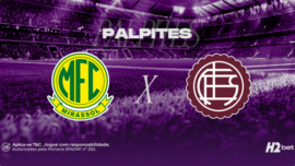 Palpites Mirassol x Lanús: Odds, estatísticas e como apostar