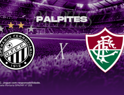 Palpites Operário-PR x Fluminense: Odds, estatísticas e como apostar
