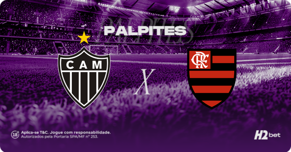 Palpites Atlético x Flamengo: análise e odds para apostar no Brasileirão