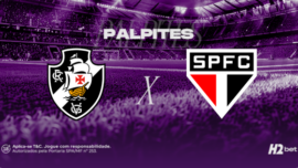 Palpites Vasco x São Paulo: Odds, estatísticas e como apostar