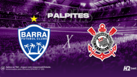 Palpites Barra x Corinthians: Odds, estatísticas e como apostar