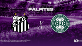 Palpites Santos x Coritiba: Odds, estatísticas e como apostar