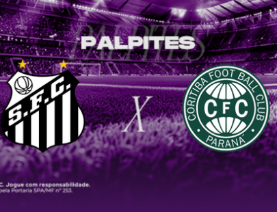 Palpites Santos x Coritiba: Odds, estatísticas e como apostar