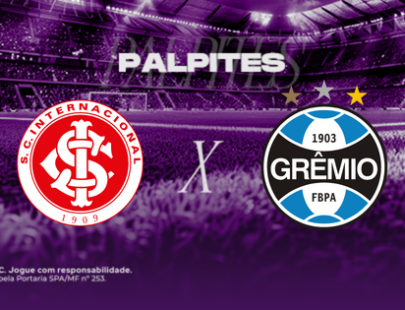 Palpites Inter x Grêmio: Odds, estatísticas e como apostar