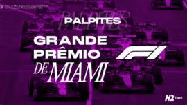 banner com o título "Palpites Grande Prêmio de Miami"