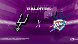 banner palpites Oklahoma City Thunder e san Antonio Spurs