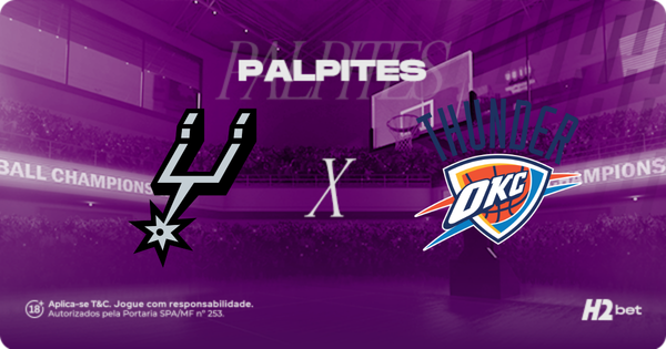 banner palpites Oklahoma City Thunder e san Antonio Spurs