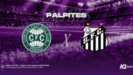 Palpites Coritiba x Santos: Odds, estatísticas e onde assistir