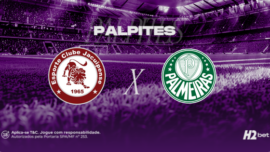 Palpites Jacuipense x Palmeiras: Odds, estatísticas e onde assistir