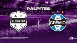 Palpites Deportivo Riestra x Grêmio: Odds, estatísticas e onde assistir