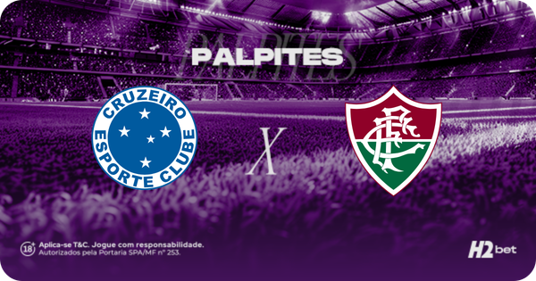 banner palpites cruzeiro e fluminense