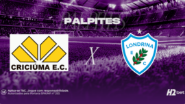 banner palpites escudo londrina e criciuma